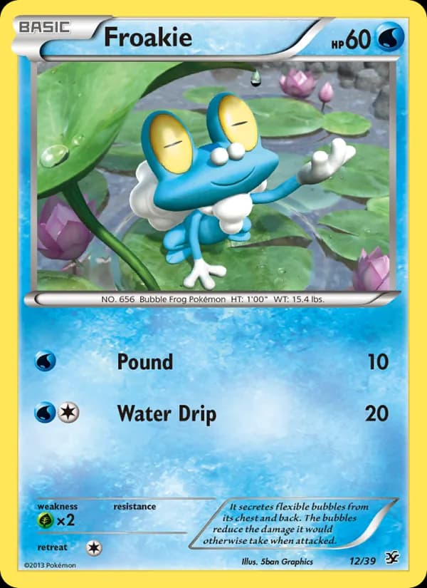 Froakie — Kalos Starter Set, None