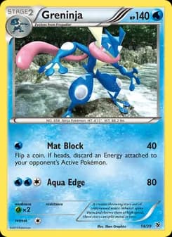 Greninja — Kalos Starter Set — None