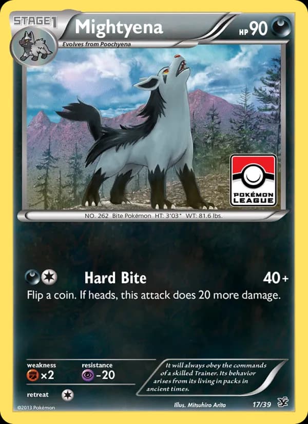 Mightyena — Kalos Starter Set, None