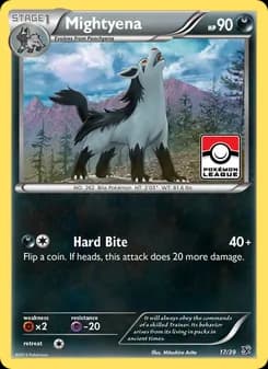 Mightyena — Kalos Starter Set — None
