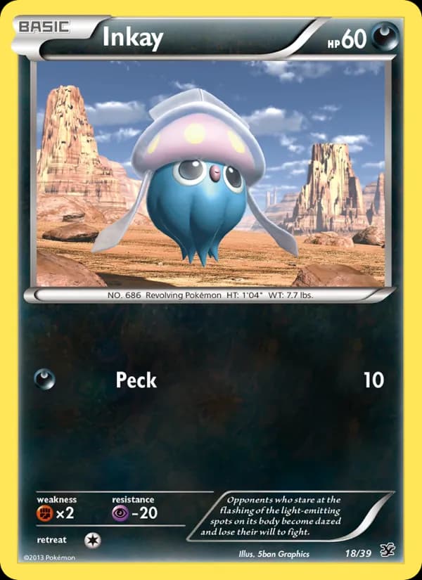 Inkay — Kalos Starter Set, None