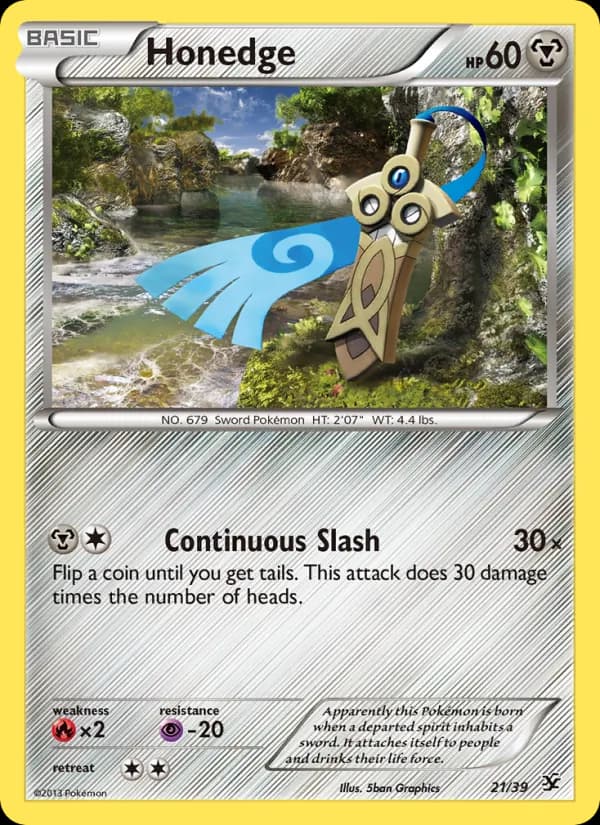 Honedge — Kalos Starter Set, None