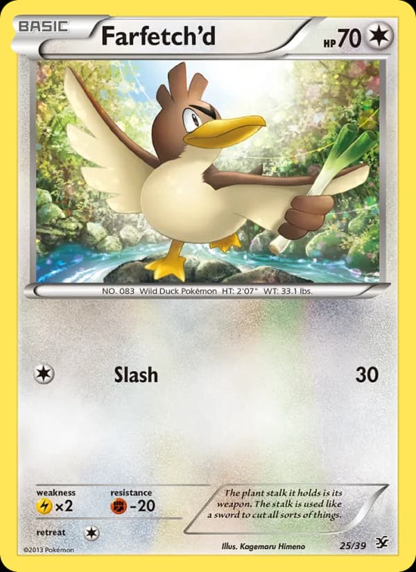 Farfetch'd — Kalos Starter Set, None