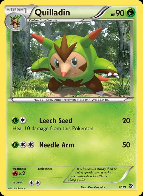 Quilladin — Kalos Starter Set, None