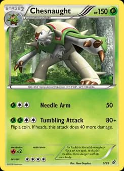 Chesnaught — Kalos Starter Set — None