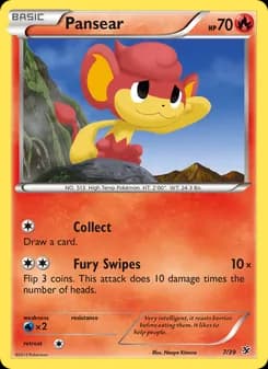 Pansear — Kalos Starter Set — None