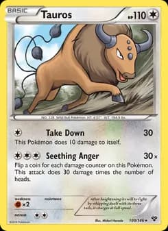 Tauros — XY — Rare