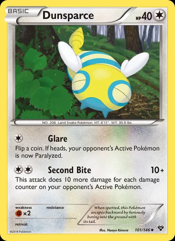 Dunsparce — XY, Uncommon