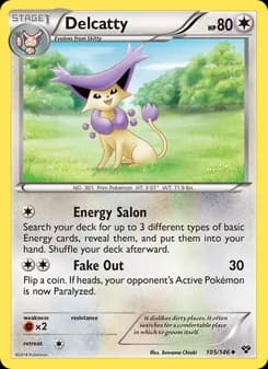 Delcatty — XY — Uncommon