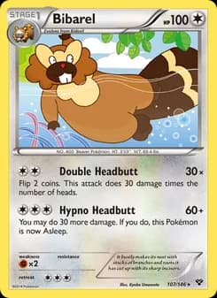 Bibarel — XY — Rare