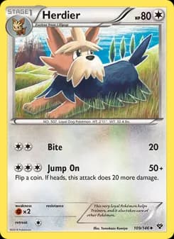 Herdier — XY — Uncommon