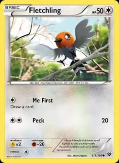 Fletchling — XY — Common