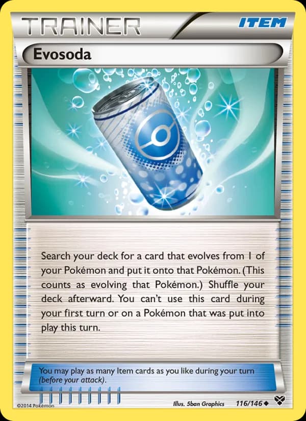 Evosoda — XY, Uncommon