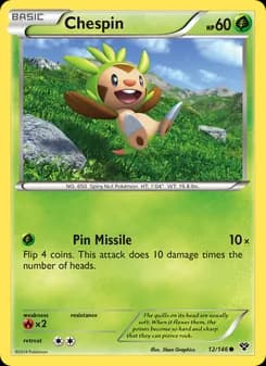Chespin — XY — Common