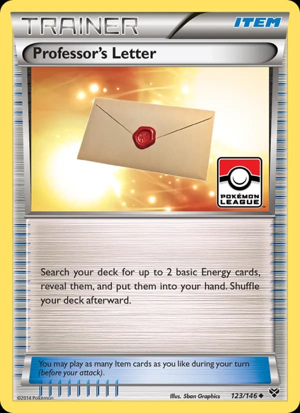 Professor's Letter — XY, Uncommon