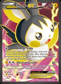 Emolga EX — XY — Ultra Rare