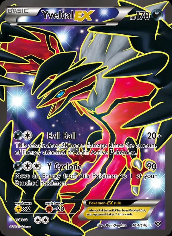 Yveltal EX — XY, Ultra Rare