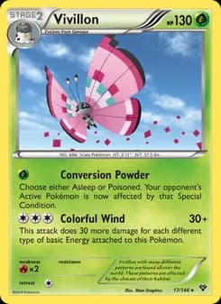 Vivillon — XY — Rare