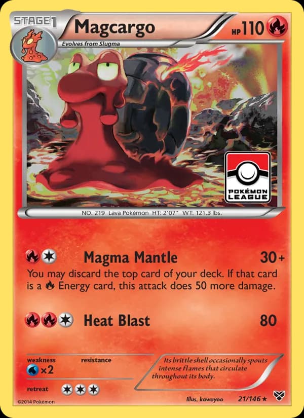 Magcargo — XY, Rare