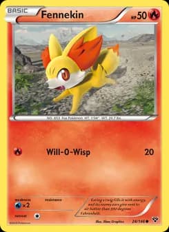 Fennekin — XY — Common