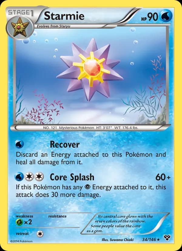 Starmie — XY, Rare