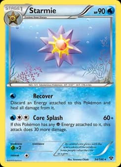 Starmie — XY — Rare