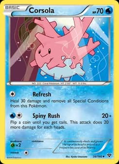 Corsola — XY — Uncommon