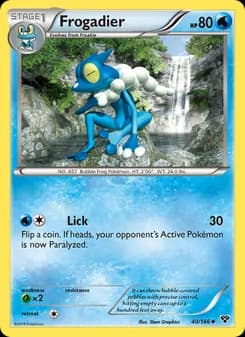 Frogadier — XY — Uncommon