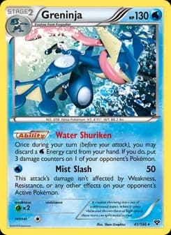 Greninja — XY — Rare
