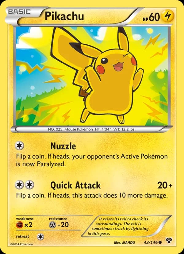 Pikachu — XY, Common