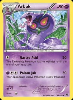 Arbok — XY — Rare