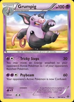 Grumpig — XY — Rare