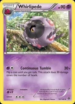 Whirlipede — XY — Uncommon