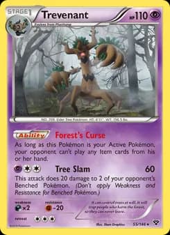 Trevenant — XY — Rare