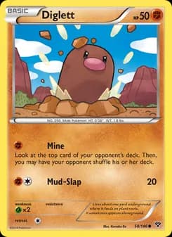 Diglett — XY — Common