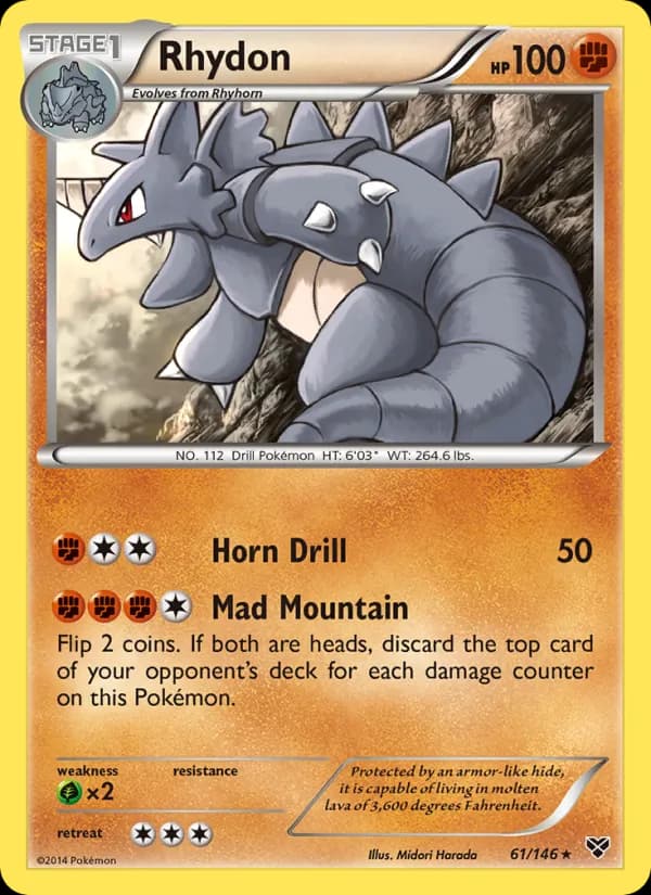 Rhydon — XY, Rare