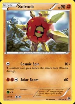 Solrock — XY — Uncommon