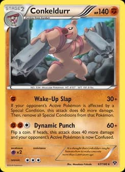Conkeldurr — XY — Rare