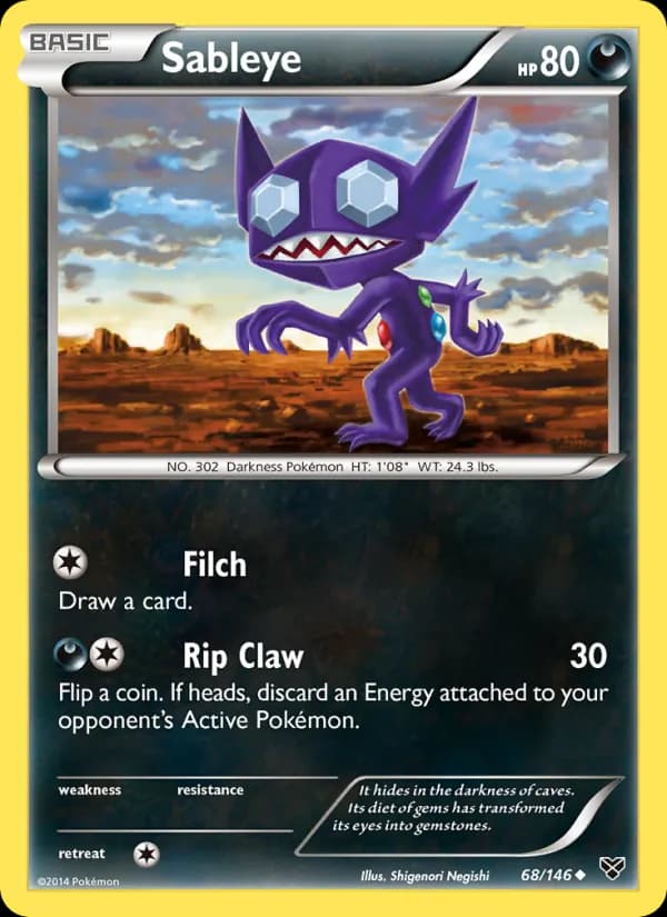 Sableye — XY, Uncommon