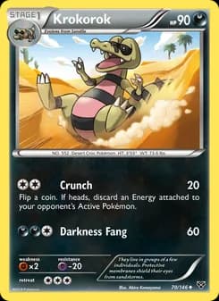Krokorok — XY — Uncommon