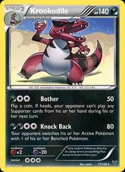Krookodile — XY — Rare