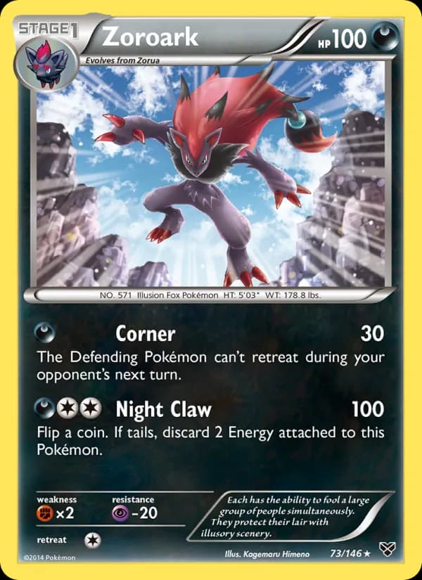 Zoroark — XY, Rare