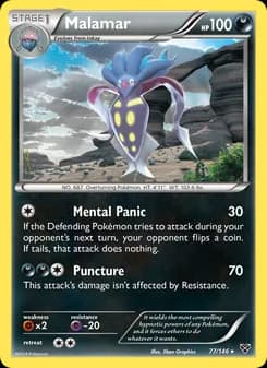Malamar — XY — Rare