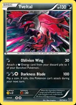 Yveltal — XY — Rare