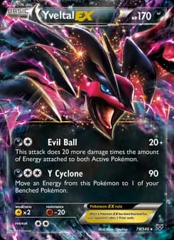 Yveltal EX — XY — Ultra Rare