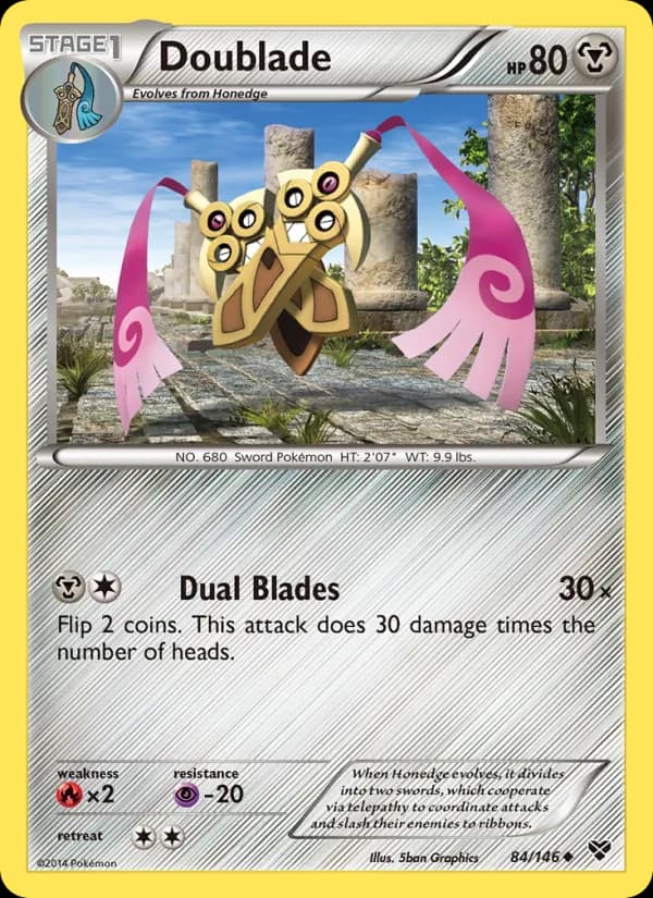 Doublade — XY, Uncommon