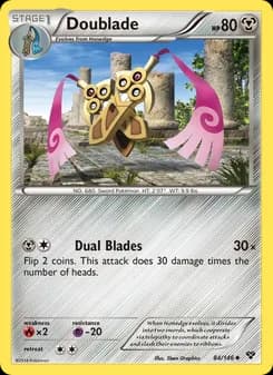 Doublade — XY — Uncommon