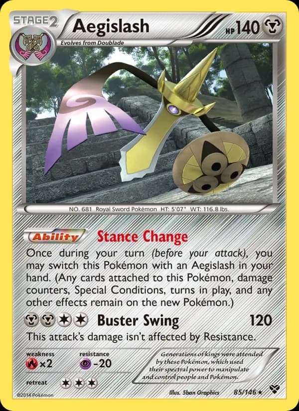 Aegislash — XY, Rare