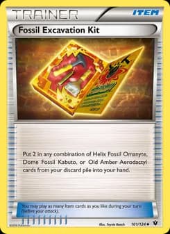 Fossil Excavation Kit — Fates Collide — Uncommon