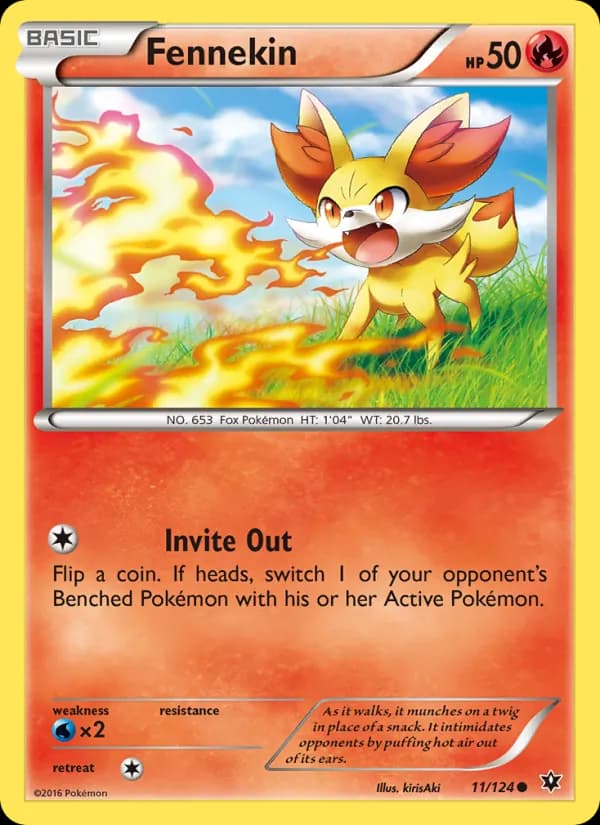 Fennekin — Fates Collide, Common